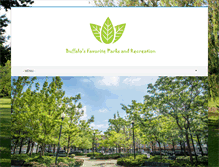 Tablet Screenshot of buffaloolmstedparks.org